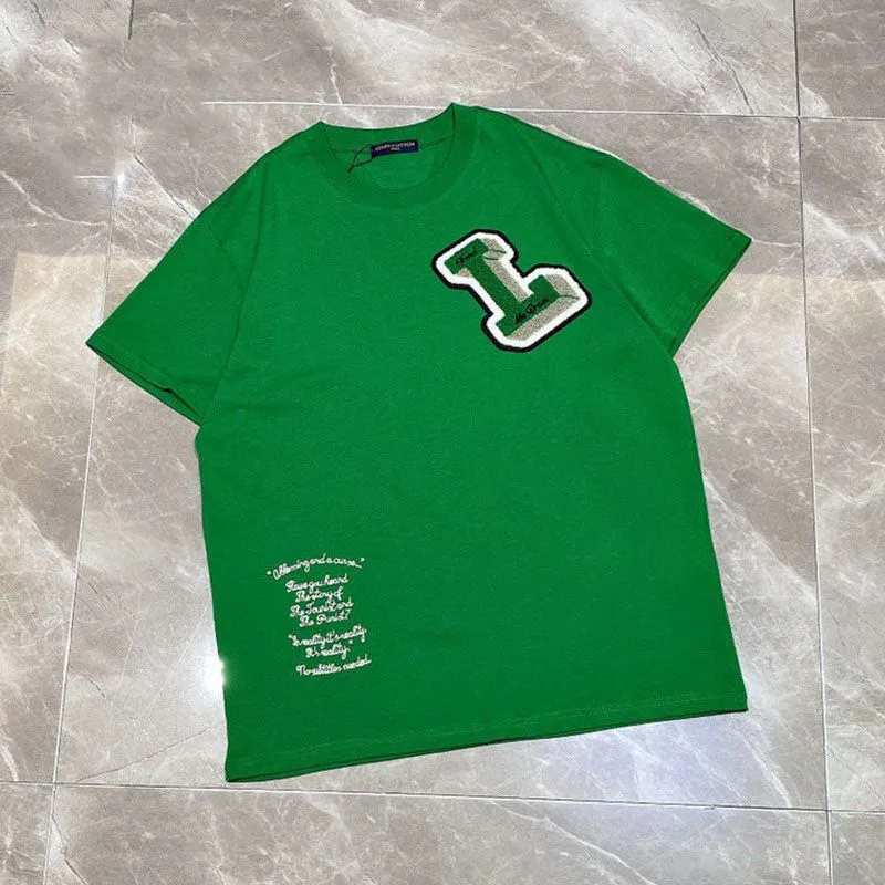 mens t shirts Europe France designer letter Graphic printing Fashion Mens Leave Me Alone Short Sleeve Tshirt Women 1v_voghion.com