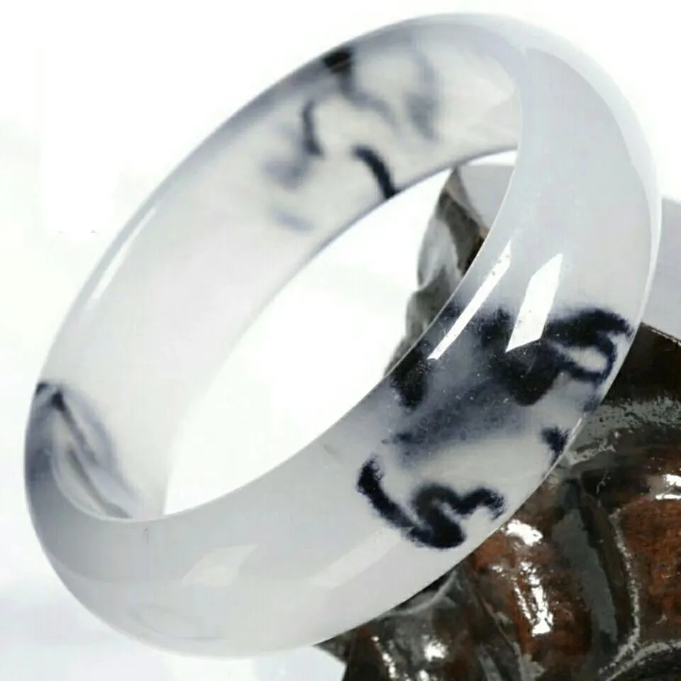 Armband Echt Jade Quarzit Armband Smaragd Tënt-ähnlech Schwiewend Blumm Donkel Damen_voghion.com