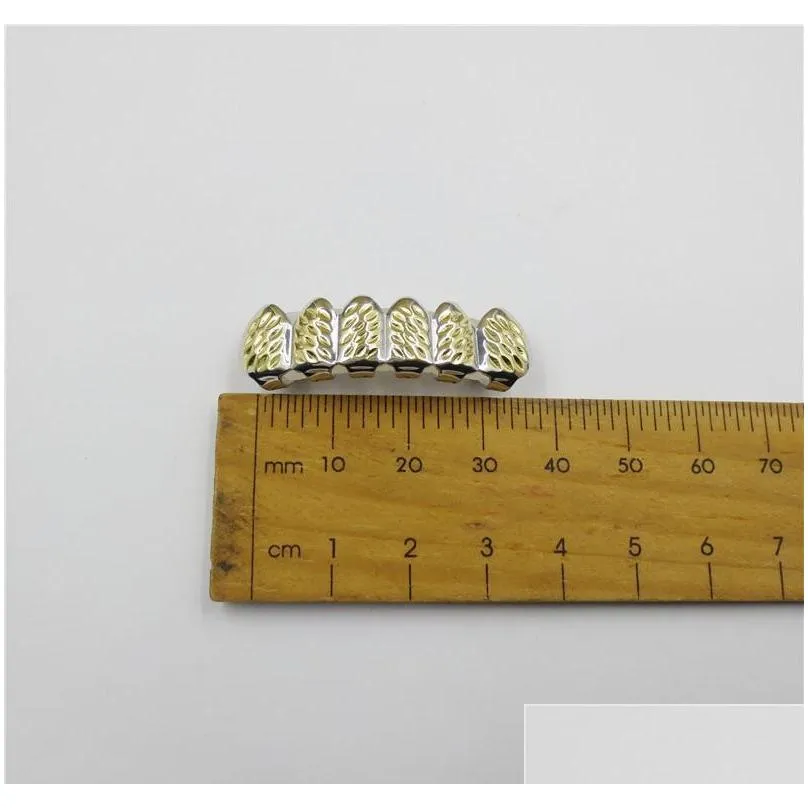 Goldzahnspangen Punk Hip Hop Mticolor Dia Benutzerdefinierte Bottom Grillz Dental Mund Fang Grills Zahnkappe VA DHGPQ_voghion.com