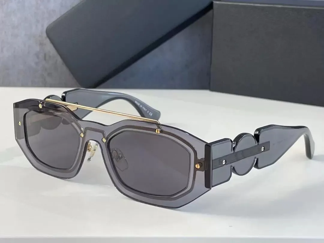 Fashion 2235 Sqaure Sunglasses Women Oversized One Pieces Letter Sun Glasses Eyewear Anti-UV Goggles Ladies Shades Gafas_voghion.com