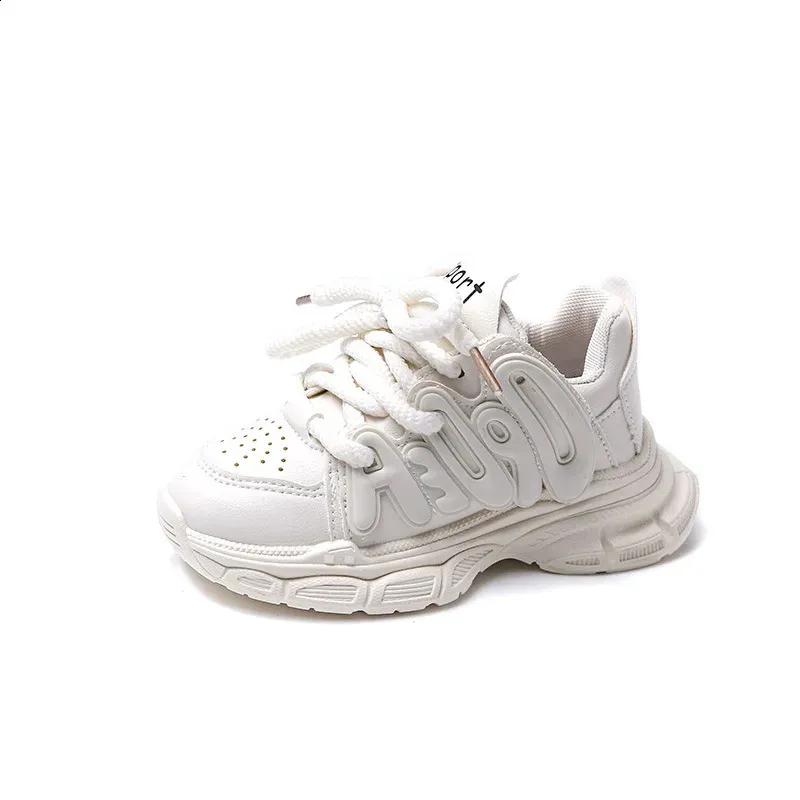 2023 New Girls Sports Simple Spring And Autumn Boys Rose Pink Cute Childrens Shoes Direct Transport Anti Slip 240912_voghion.com