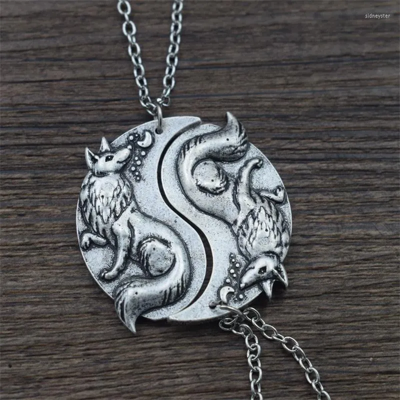 Catene 12 pezzi Collana lupo celtico_voghion.com