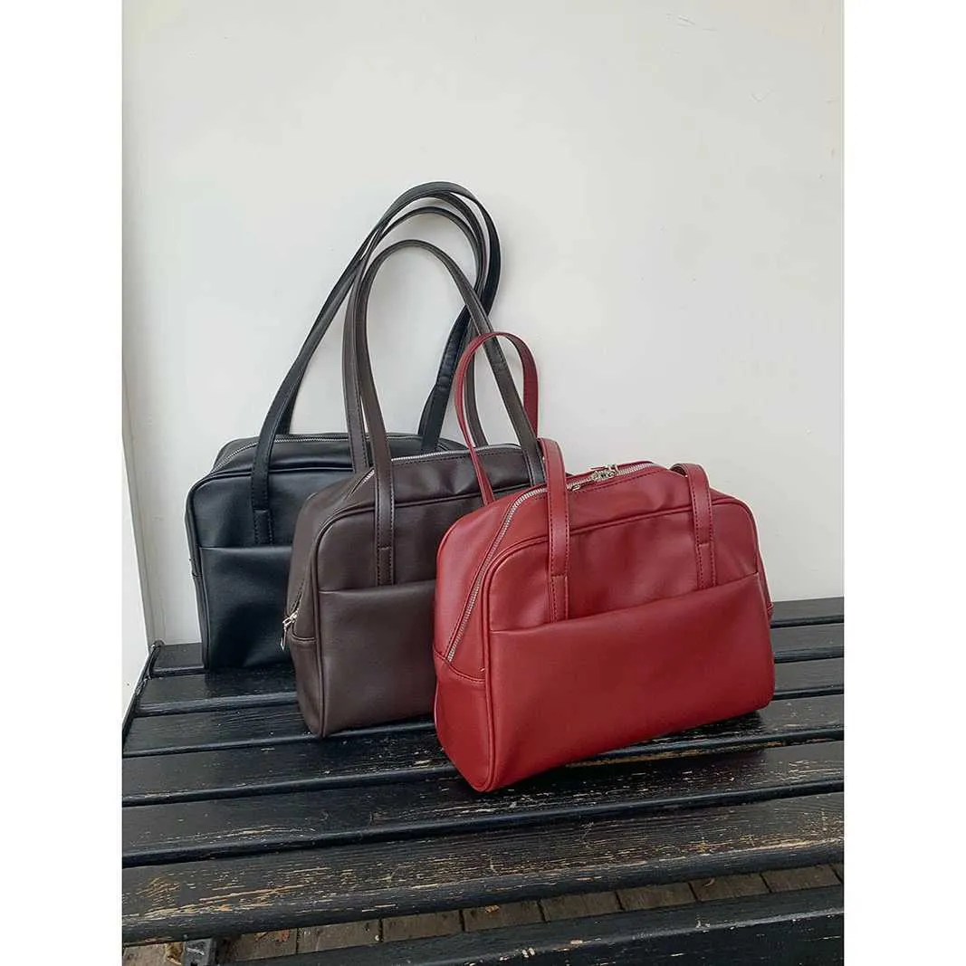 Portefeuille en cuir PU de grande capacité 2024 Sac à main pour femme Sac à bandoulière extra large Couleur unie Mode Voyage Ba241217_voghion.com