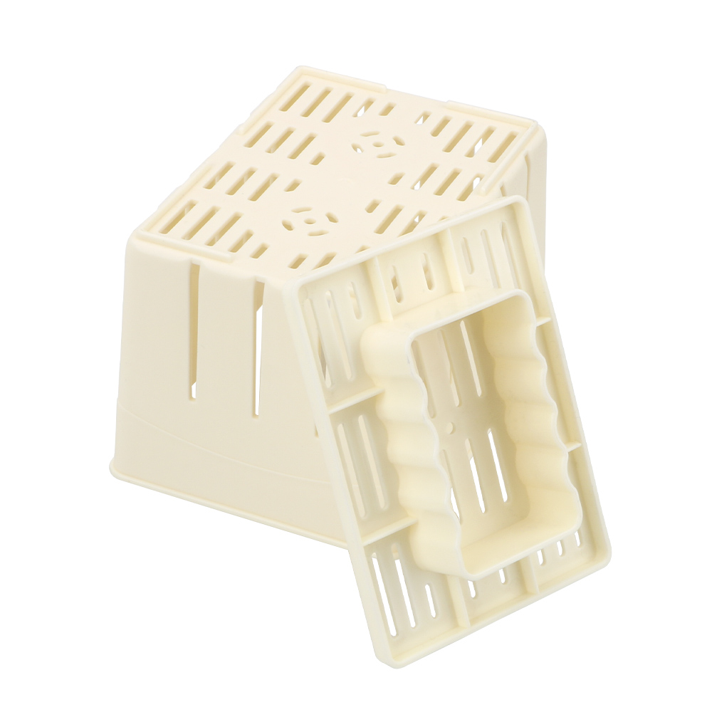 DIY Tofu-Form Küche Kochwerkzeug-Set Küchenhelfer Hausgemachte Kunststoff-Tofu-Pressform Sojabohnenquark Tofu-Herstellungsform_voghion.com