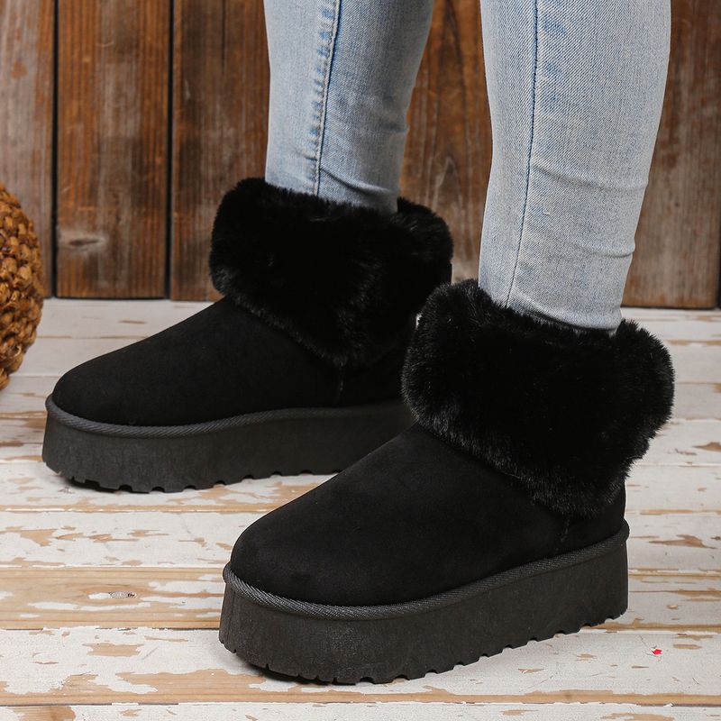 Neue Sohle kurze Cyder mit einem dicken Slip-On aus Baumwolle_voghion.com