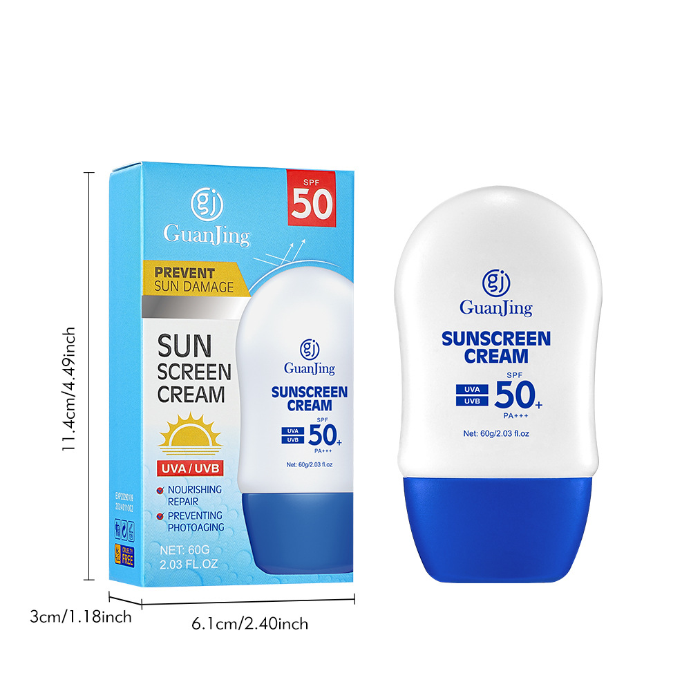 GuanJing sunscreen, summer sun UV protection, sunburn protection for skin, sunscreen_voghion.com