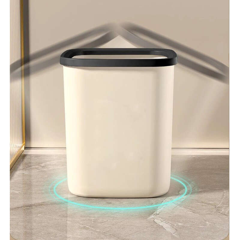 Papelera de gran capacidad y apariencia atractiva, ideal para cocinas, salas de estar, baños, oficinas y otros lugares con presión._voghion.com