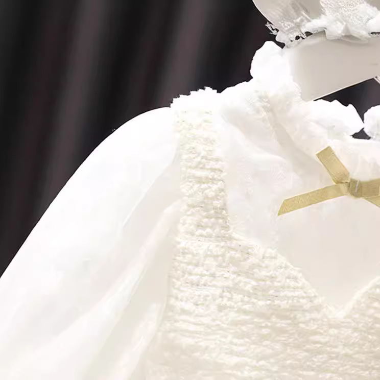 Mother&Kids Baby girls 1-7 years old fake two dresses Girl girls Girl Girl little fragrant wind princess dress_voghion.com