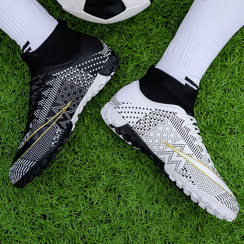 Nuove scarpe FGTF transfrontaliere 2022 per uomo, scarpe da calcio traspiranti alte, lunghe e corte, alla moda straniere_voghion.com