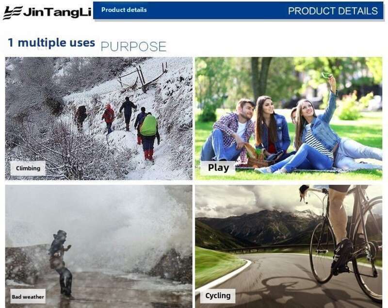 【 Numerous Positive Reviews 】 Multi Functional Rain Cover Cloth, Large Capacity Pull Rod Hiking Bag, Waterproof Cover,_voghion.com