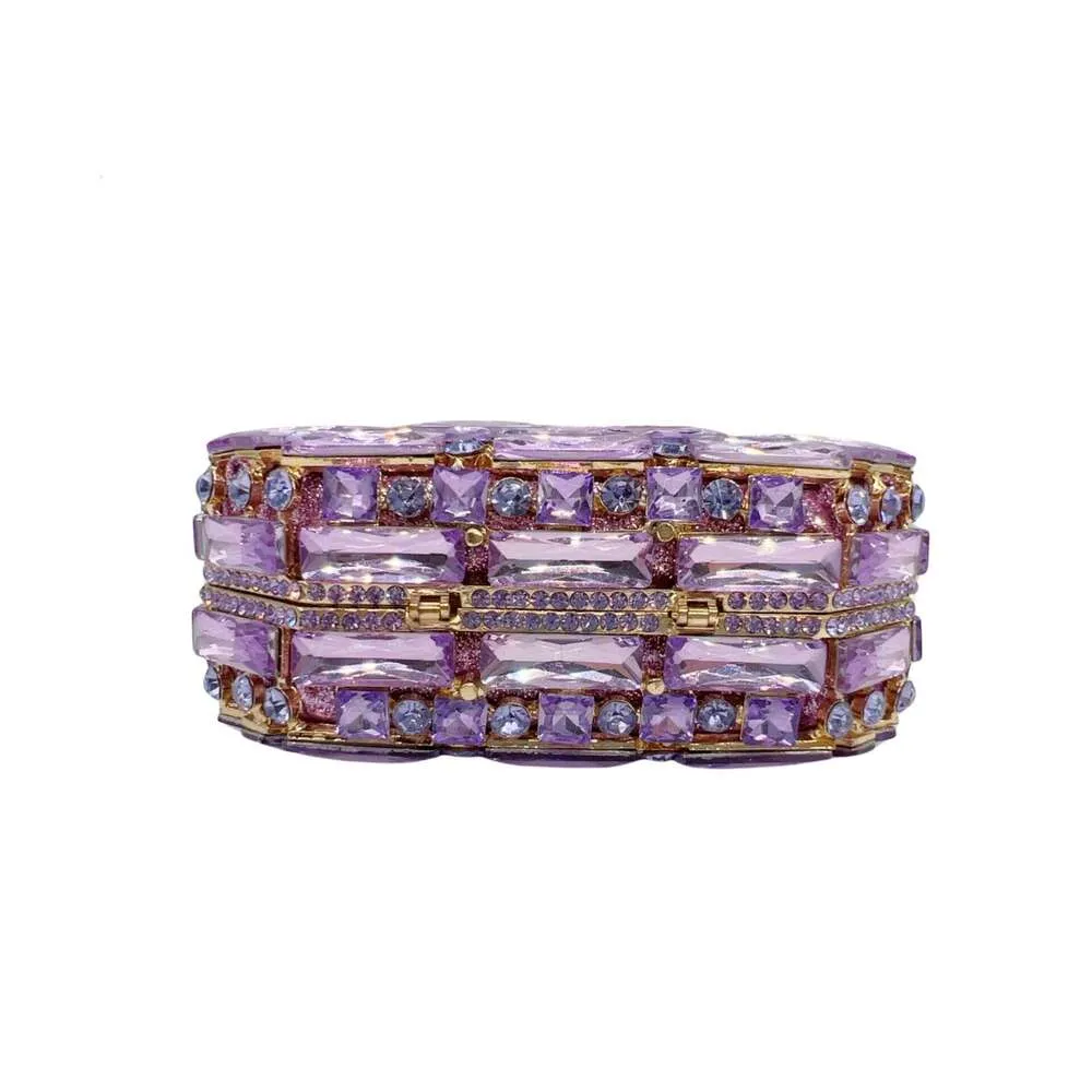Women's Clutch Bag With Stones For Evening Banquet And Wedding_voghion.com