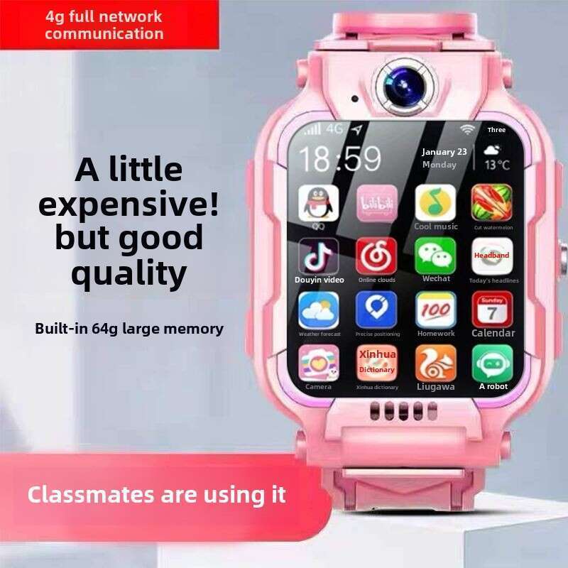 Children's Phone, Watch, Dual Camera, WiFi, Smart WeChat, Waterproof, Male And Female Positioning Card Insertion_voghion.com