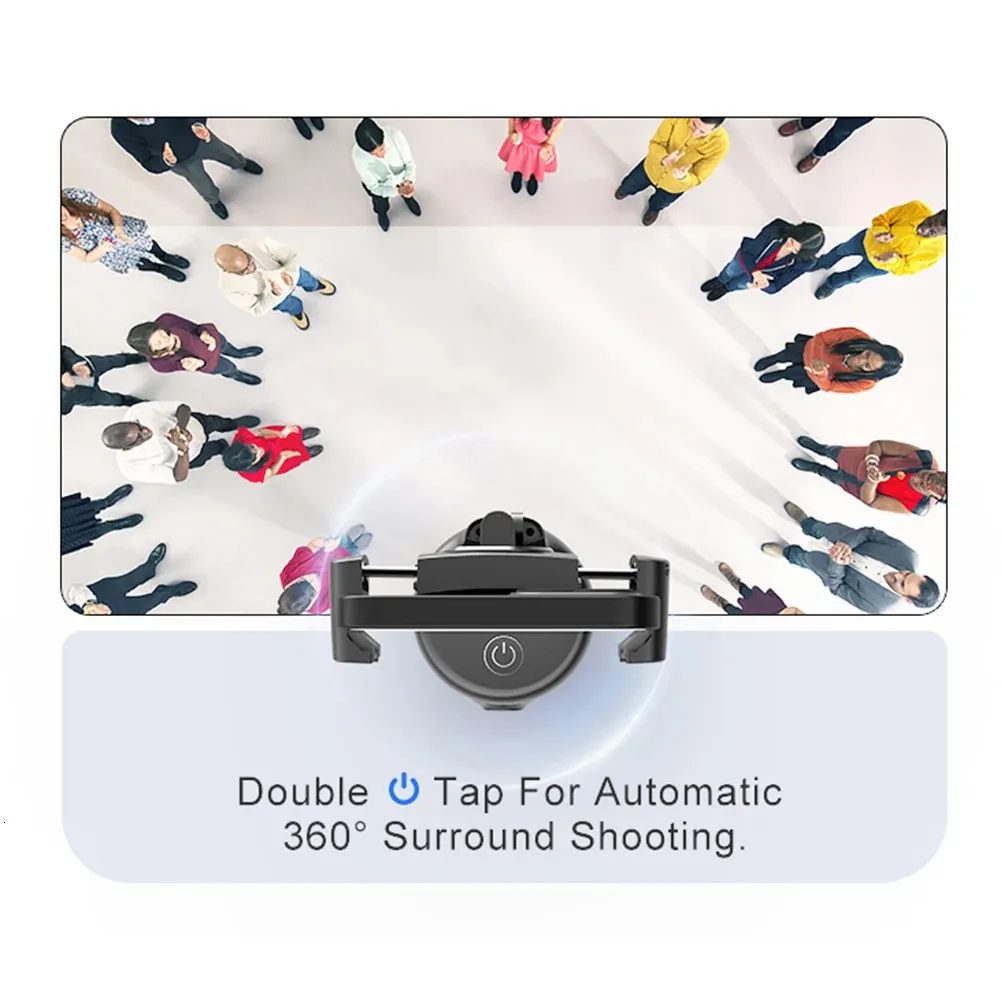 360° rotation intelligent følg gimbal stabilisator AI kameragenkendelse krop ansigtssporing til live fotografoptagelse_voghion.com