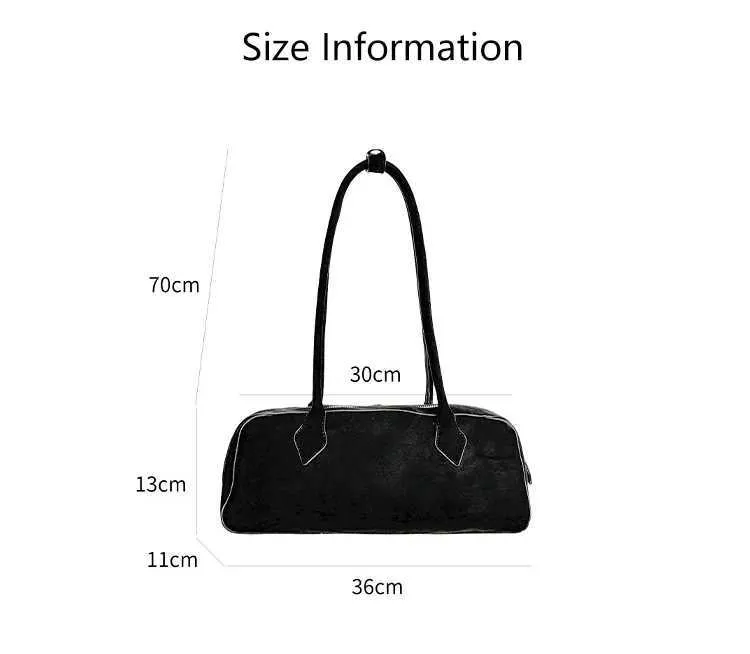 Suede Shoulder Bag For Women Large Capacity Versatile Handbag_voghion.com