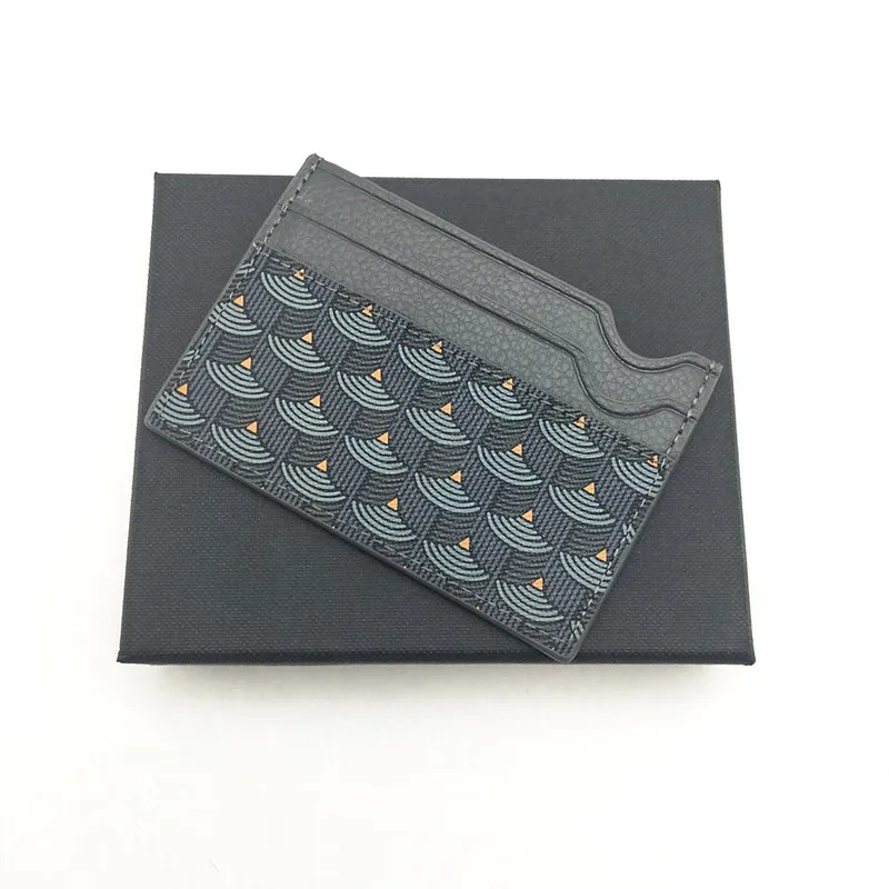 Fashion Men Women Designer Credit Holders Classic Mens Mini Bank Card Holder Small Wallet Slim Real Leather Wallets Wtih_voghion.com