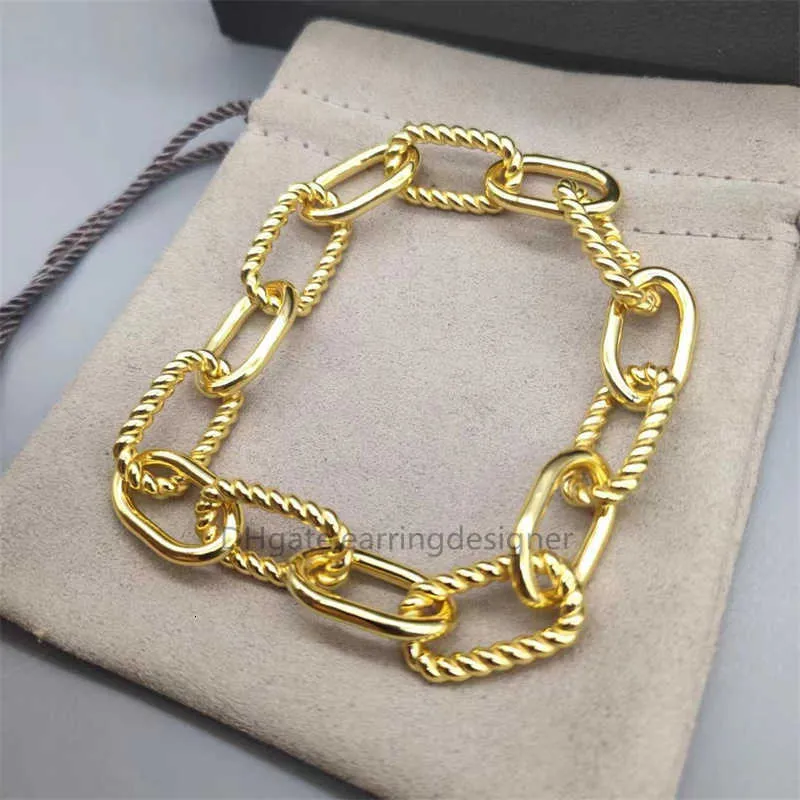 Braccialetti Braccialetti Uomo Gioielli di Design Donna Ciondolo Catena Bracciale Donna Rame Gioielli di Marca Moda Polso Per_voghion.com
