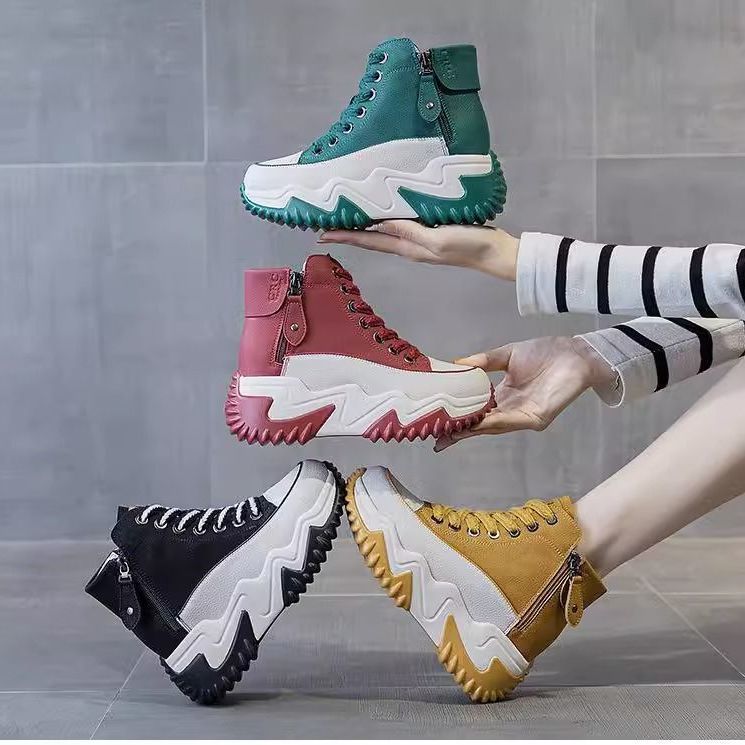Chunky Dad Shoes - Platform Sneakers For Women (Retro & Comfortable)​
