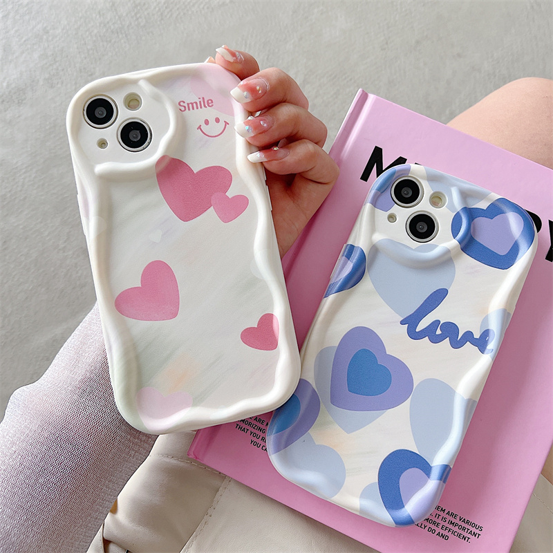 Coque De Téléphone Esthétique Avec Motif Vague 3d Pour Redmi_voghion.com