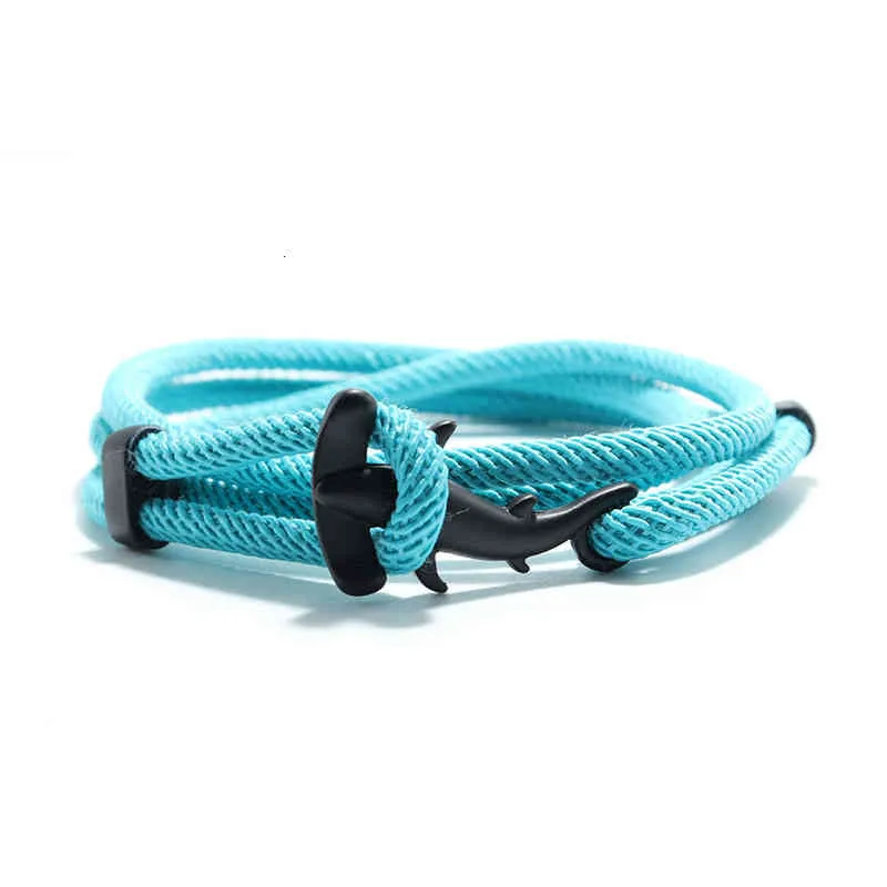 Ozean Tier Hai Armband Homme Weibliche Multi-schicht Einstellbare Charm Braslet Camping Schmuck Strand Zubehör Geschenk Für_voghion.com
