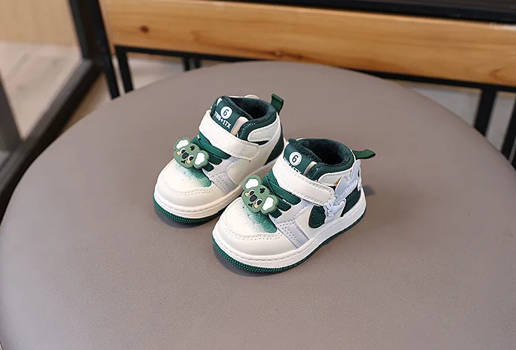 Scarpe per bambini, carine, da cartone animato, casual, adorabili, con suola morbida, per neonati, invernali, alla moda, antiscivolo, taglie 16 -_voghion.com