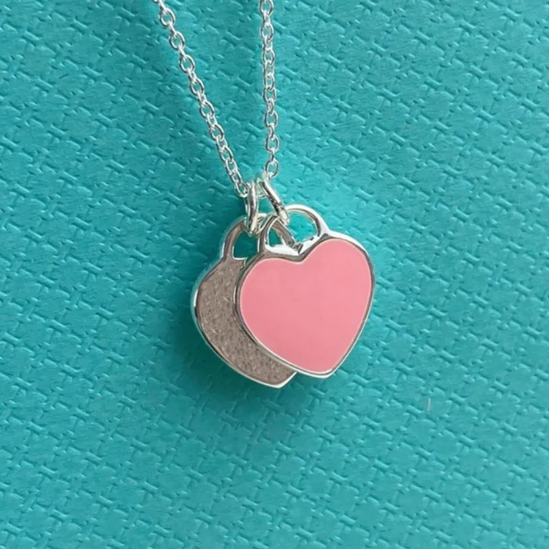 Pendant Neckls New Designer Love Heart-shaped for Gold Sier S Earrings Wedding Engagement Gifts Fashion Jewelry_voghion.com