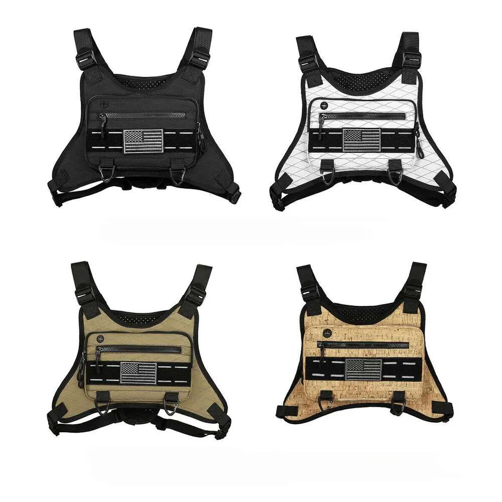 Sports Bag For Men, Tactical Backpack Fits Pistol, Adjustable Anti Theft Chest Pack Breathable Running Vest Pouch_voghion.com