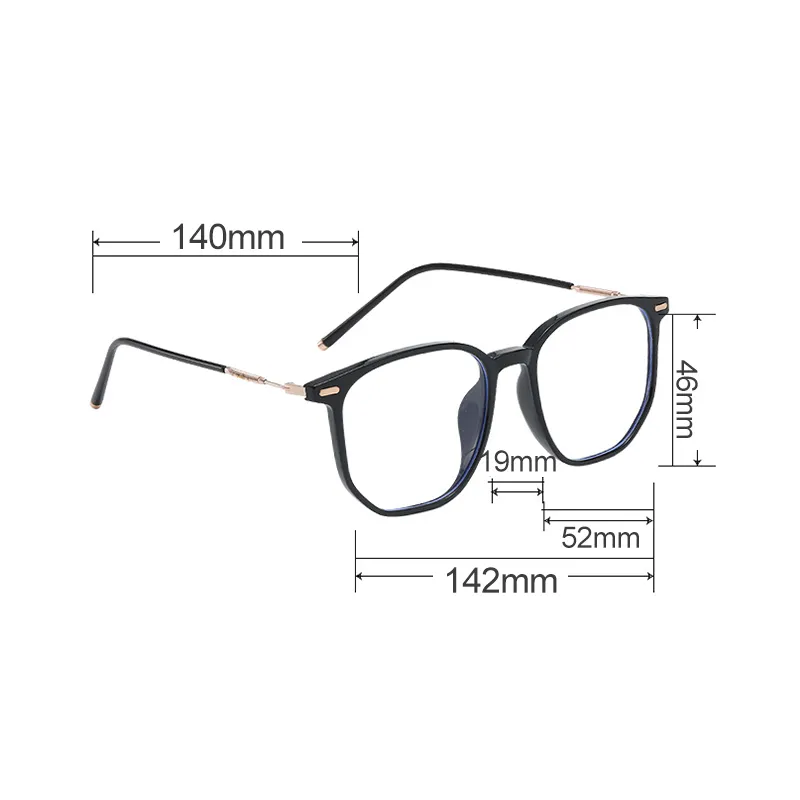 Spiegelbrille Damen Flache Herren Ultraleichte Designer Sonnenbrille TR90 Schöne Flut Frauen Retro Marke Metall Mode_voghion.com