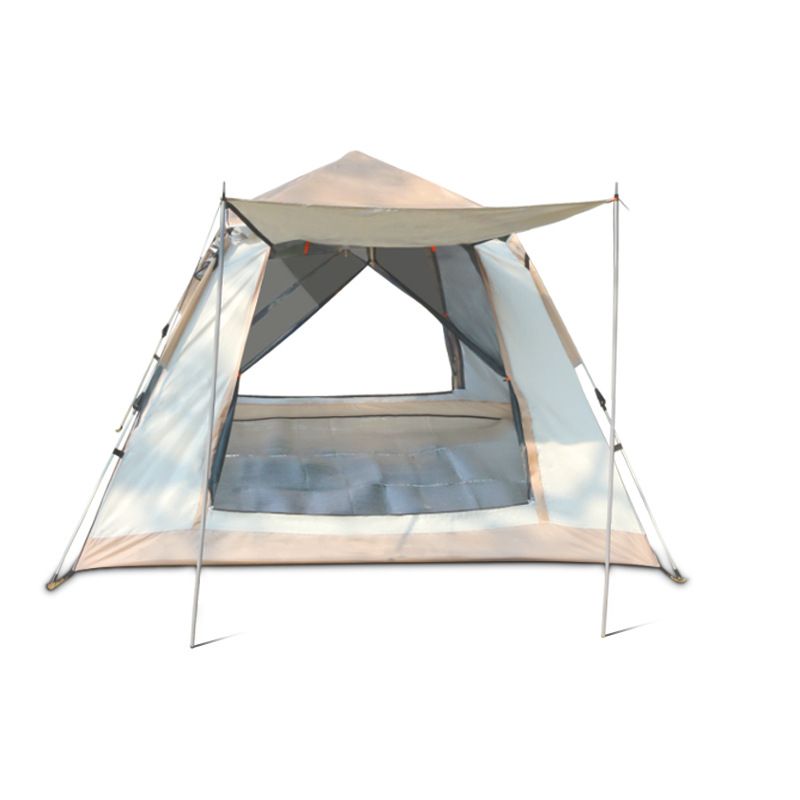 Cort de camping portabil automat, pliabil, cu deschidere rapidă, pentru mai multe persoane, rezistent la ploaie, pe toate părțile, pentru plajă_voghion.com