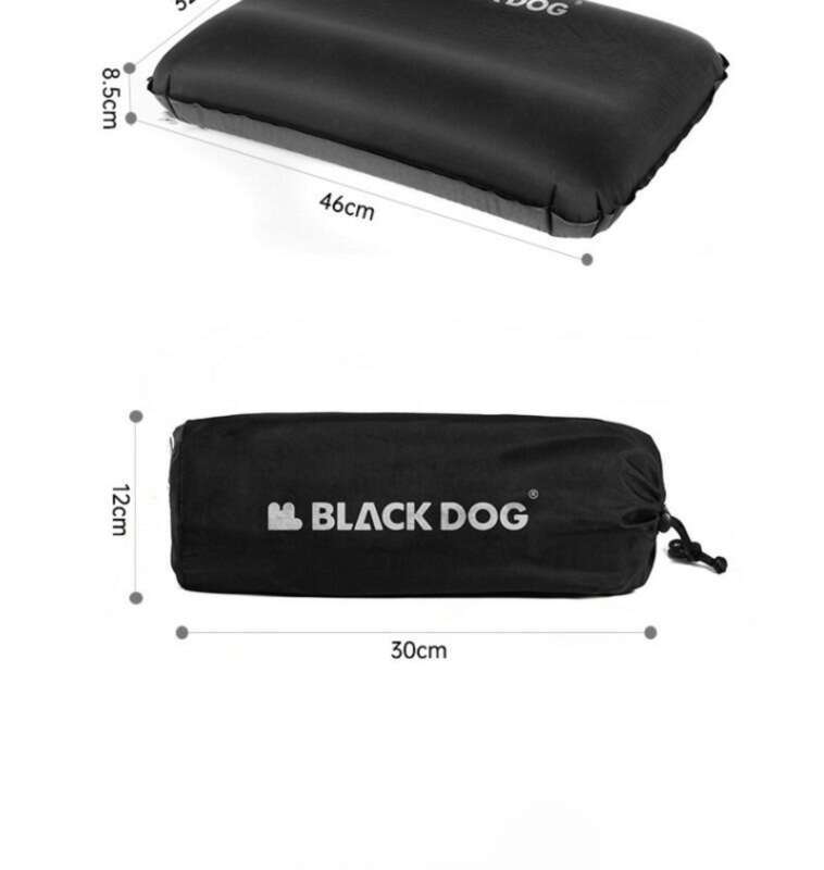 Blackdog Automatisk Oppustelig Udendørs Camping Sovepose Luftpude U-formet bærbar rejsepude_voghion.com