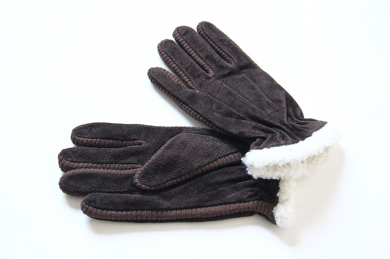 Cycg Protection Cold-proof Suede Rider Warm Gloves Take-out Outdoor Windproof Motorcycle Men's Winter Thickened Veet_voghion.com