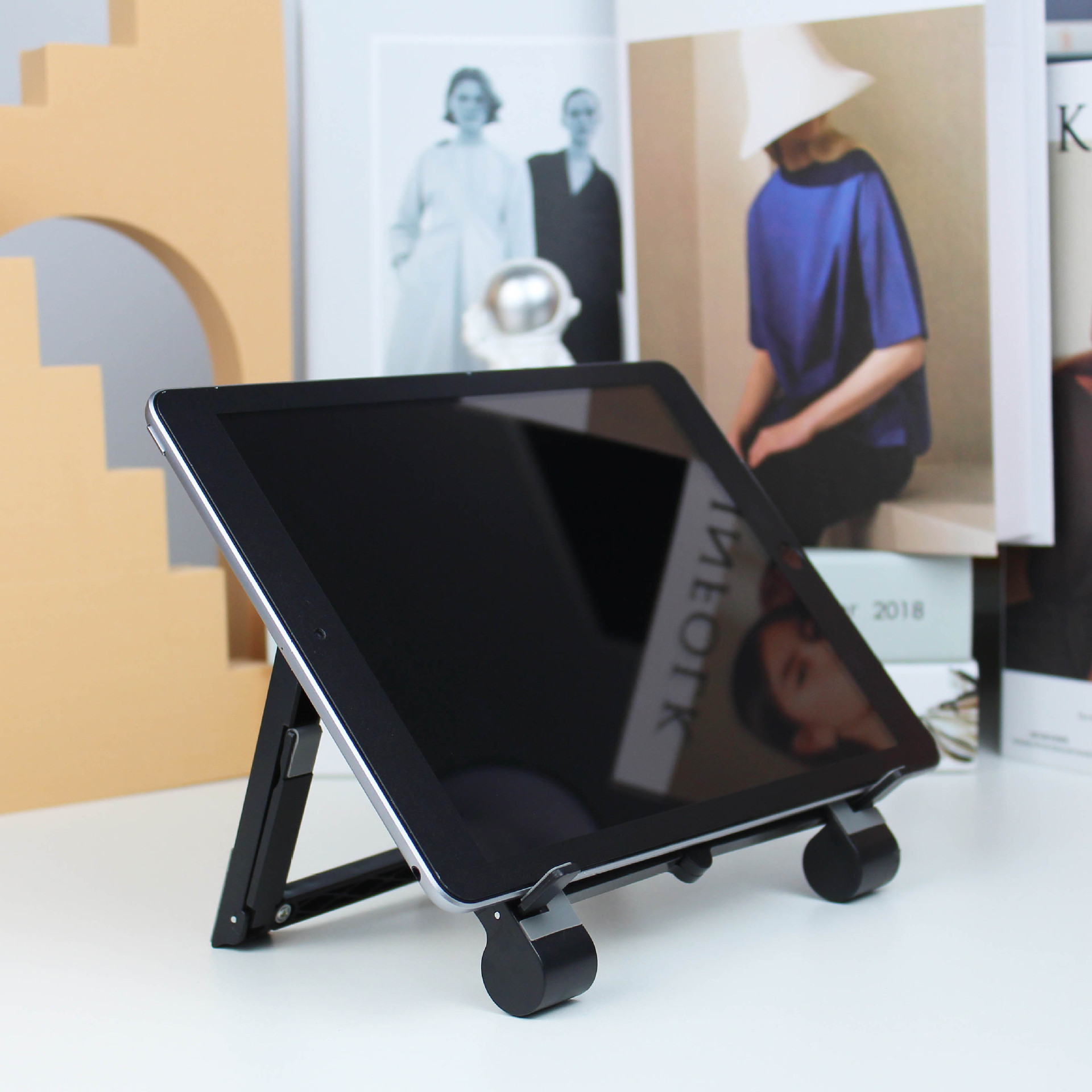 Soporte plegable para portátil, soporte para tableta de escritorio, soporte para MacBook, tableta, iPad, soporte universal antideslizante para teléfono, accesorios para portátil_voghion.com