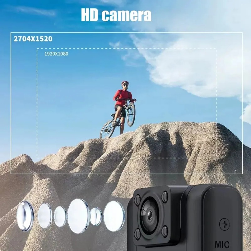 HD 1080P vezetési felvevő kézi hátsó klip bűnüldözési eszköz infravörös éjszakai kamera_voghion.com
