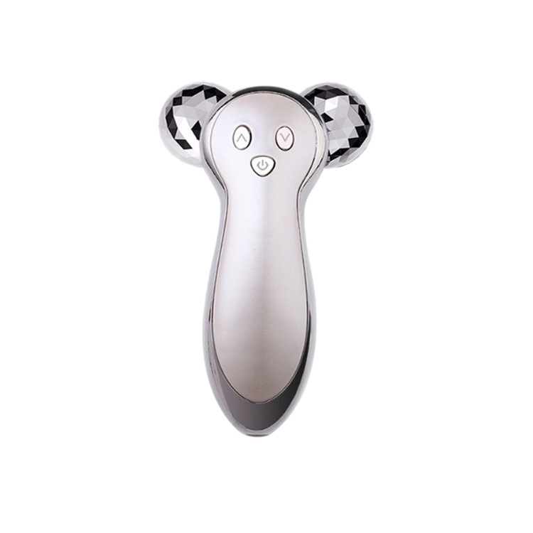 Microcurrent Roller Massager Electric Face Lifting Device Vibration Massage Stimulation Full Body Slimming Relaxation Tool_voghion.com