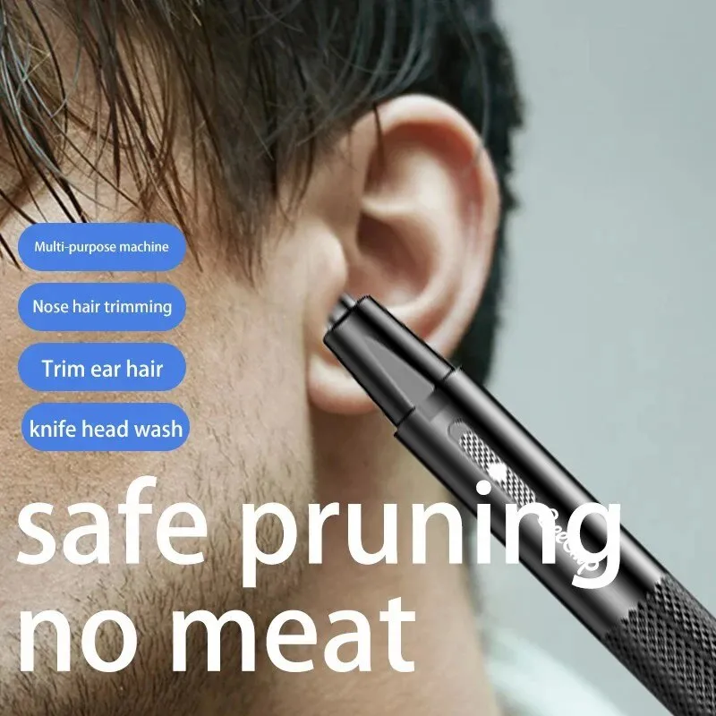 USB Nose Shaver - Metal Blades｜Rechargeable｜Unisex_voghion.com
