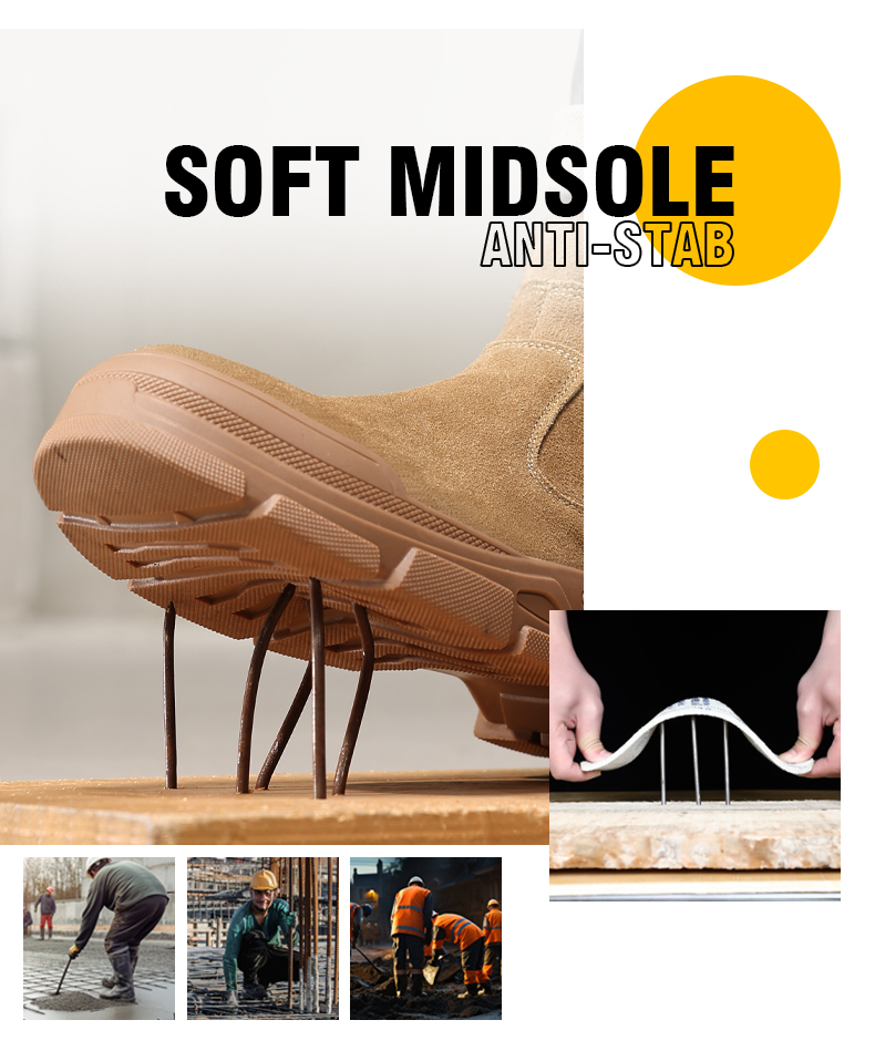 Scarpe antinfortunistiche GUYISA, scarpe da saldatura, resistenti al calore 5063 39-45_voghion.com