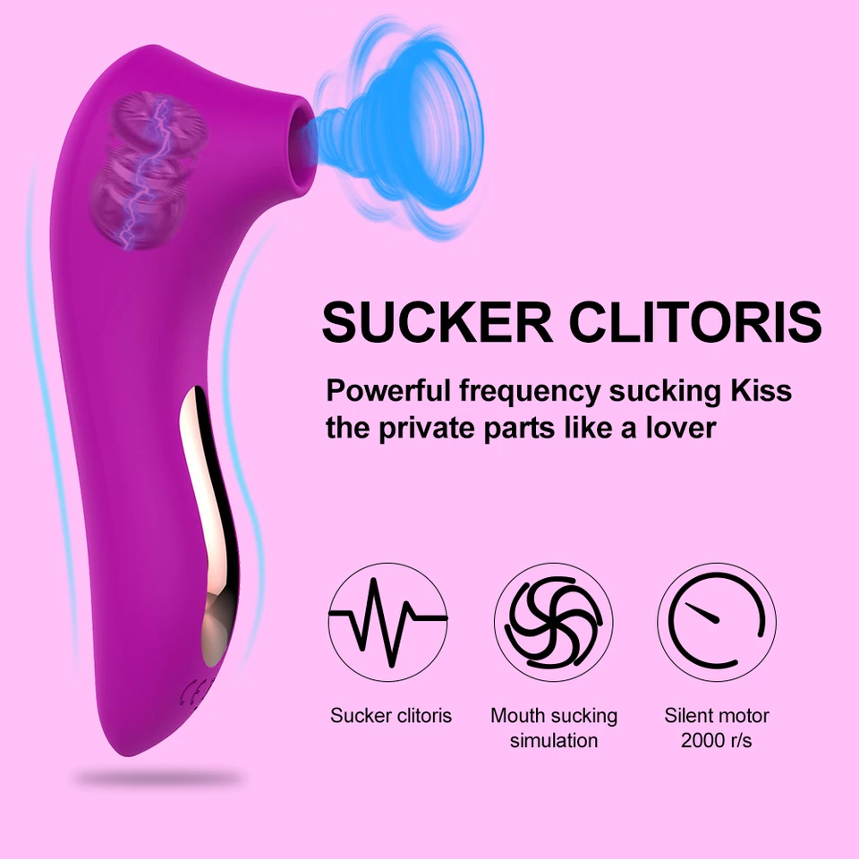 Elektrischer Klitoris Saugvibrator Für Intensive Stimulation_voghion.com