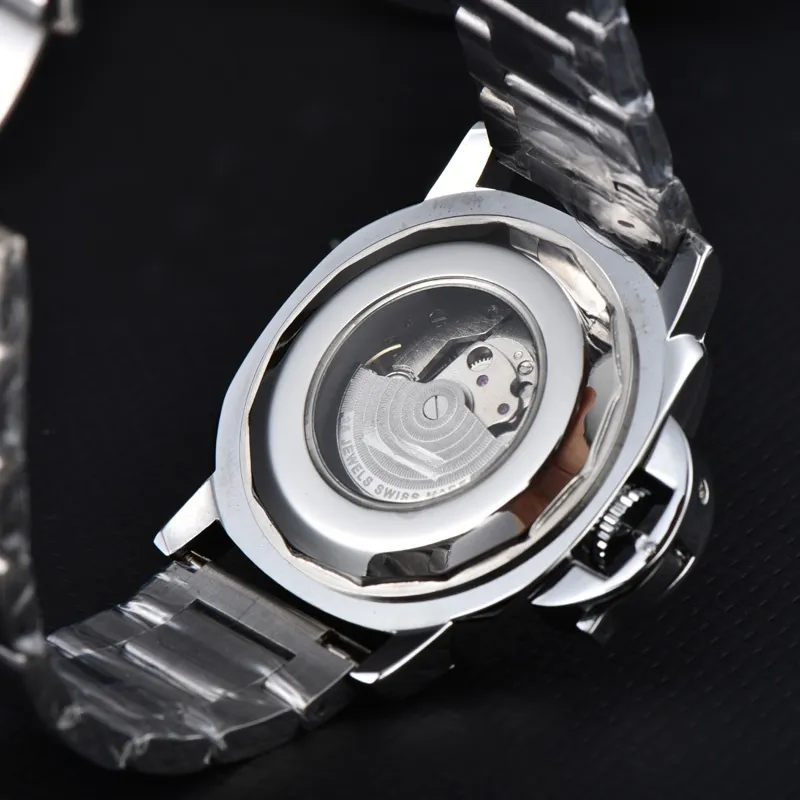 Montres-bracelets pour hommes 2024 Nouvelles montres pour hommes Tous les cadrans fonctionnent Montre de machines automatiques Top Luxury Brand Clock Hommes Mode Bracelet en caoutchouc noir_voghion.com