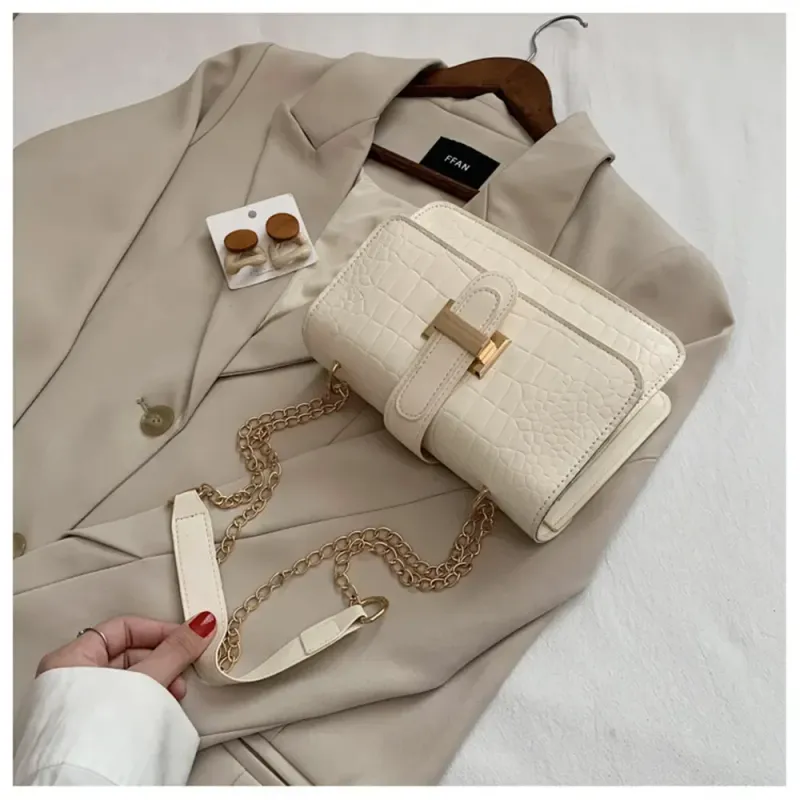 Quadratische Schulter für Frauen 2023 Crossbody Weibliche Kette elegante Designer Marke Puse og Taschen_voghion.com