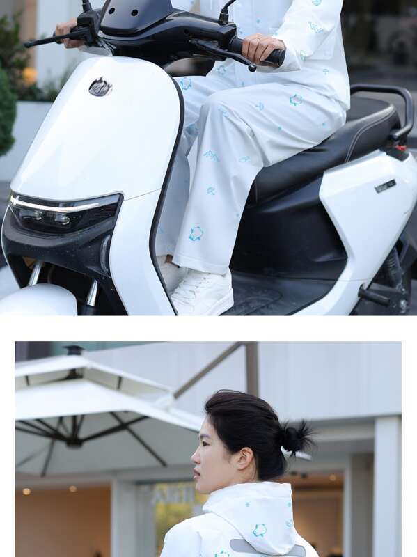 Geteilte Regenhose, wasserdichtes Motorrad-Spezialset, Regenmantel, Regenmantel für Herren und Damen_voghion.com