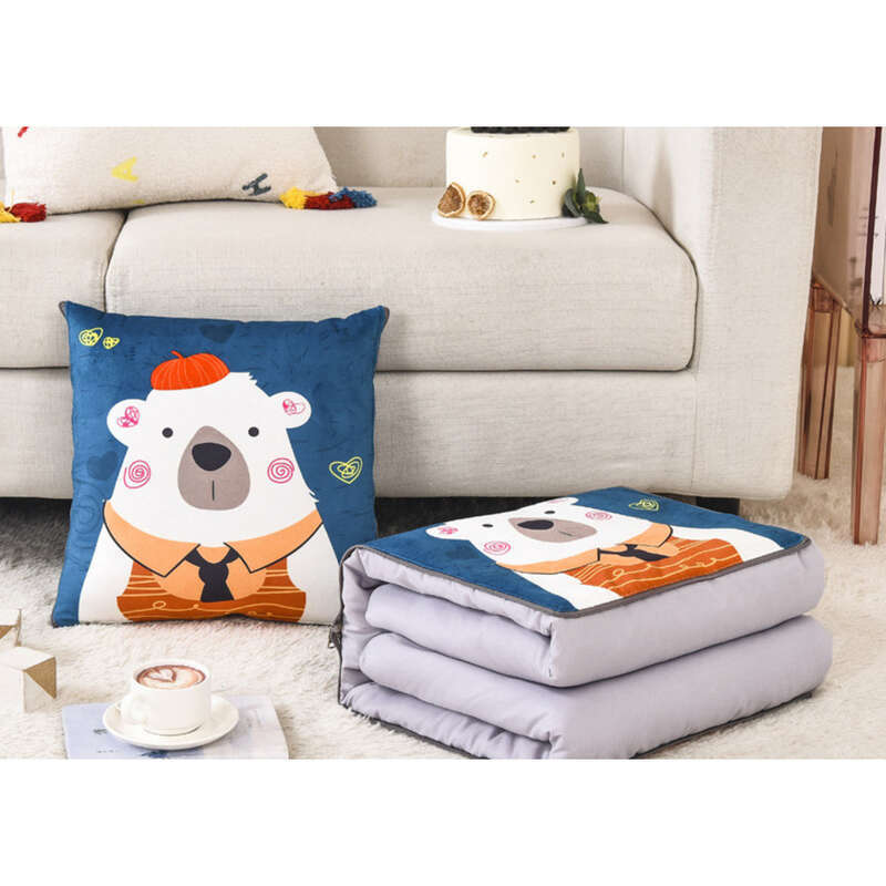 spring And Summer Dual-use Office Nap Pillow, Folding Multifunctional Air Conditioner_voghion.com