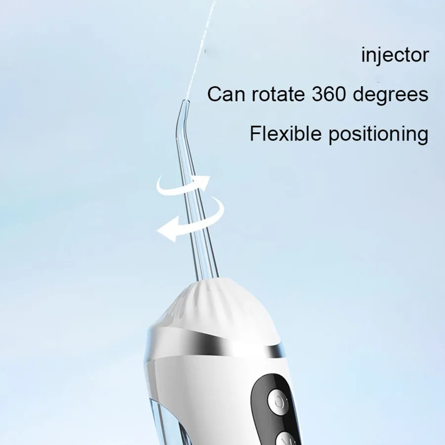 IPX6 Water Flosser - 200mL Tank, Ultrasonic Cleaning, 5 Modes_voghion.com
