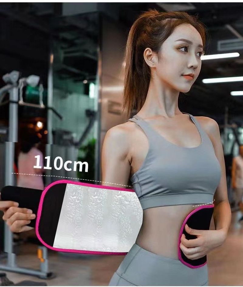 Sweating Run Fiess Breathable Abdominal Restraint Belt Deep Squat Women's Summer Tight Stoh and Lumbar Waist_voghion.com