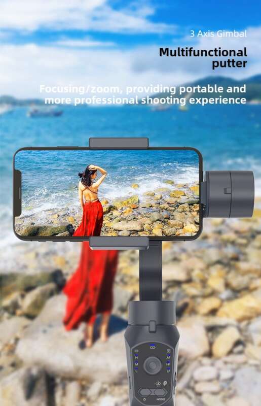 F10 PRO Handheld-Telefon Drei-Achsen-Gimbal-Stabilisator Shake, Internet-Promi-Live-Streaming-Achse Anti-Shake-Shooting_voghion.com