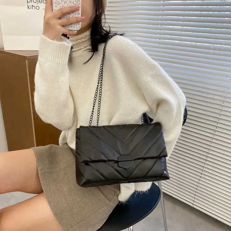 Geantă de umăr pentru femei, din piele PU, cu axilă, tip Messenger, tip sac de mână cu clapă mică, tip crossbody, tip pungă de cumpărături pentru femei C241103_voghion.com