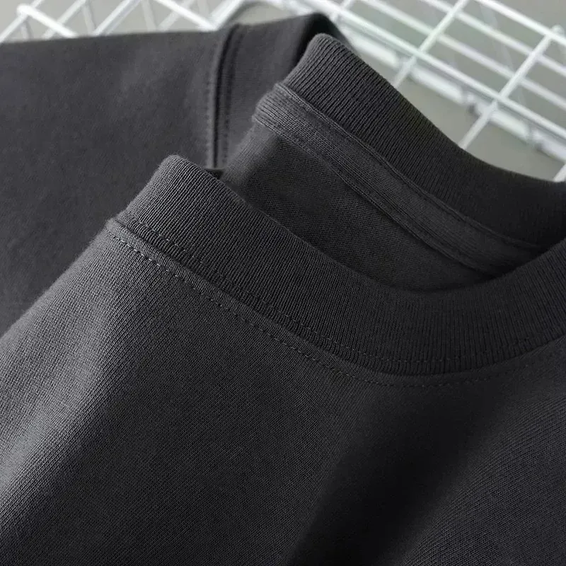 Men's T Shirts Fly Rich Abstract Human Face Graphic Cotton T-Shirt Men Y2K Summer Short Sleeves Oversize Tshirt_voghion.com