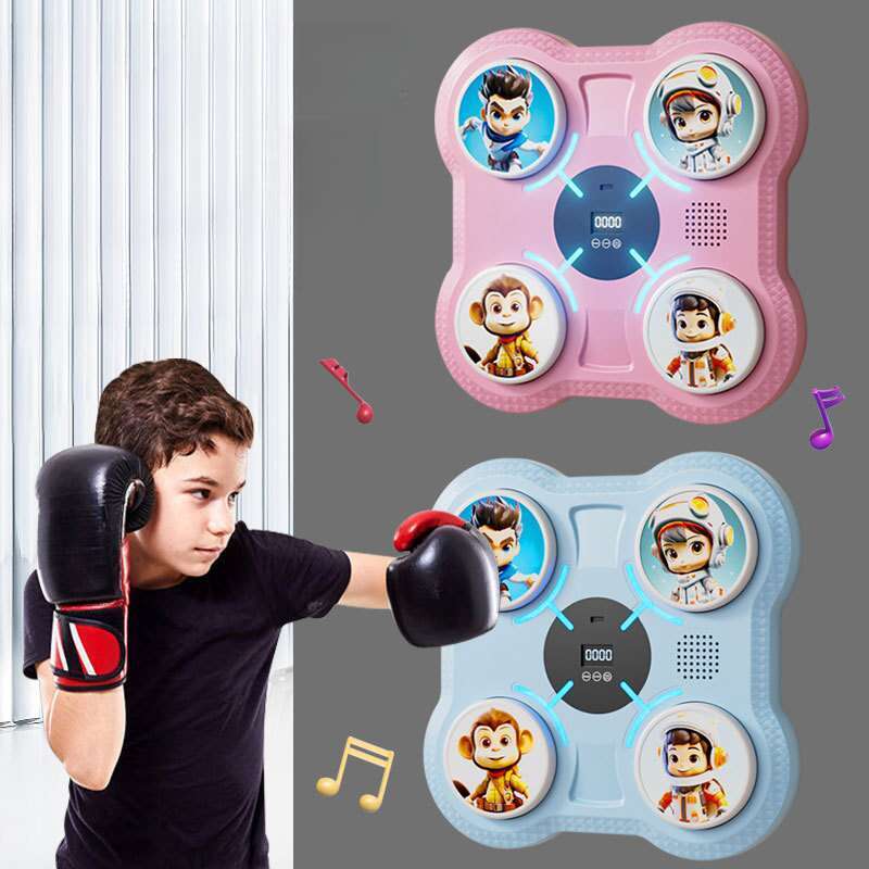 Intelligente Musikmaschine Kinder Boxen Praxis Sanda Antwort Training Sandsack Hause Wand Ziel_voghion.com