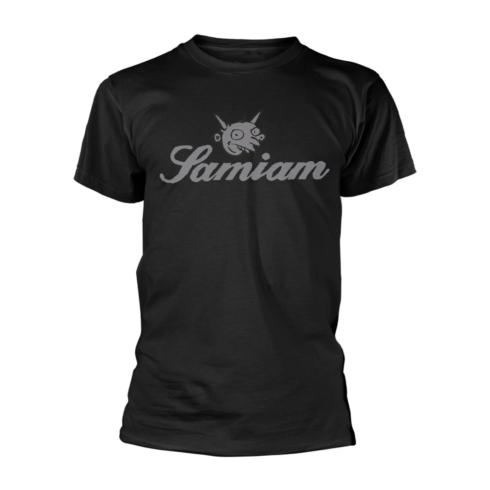 Samiam Devil Logo Herren T-shirt Aus Bio-baumwolle Oberteil_voghion.com
