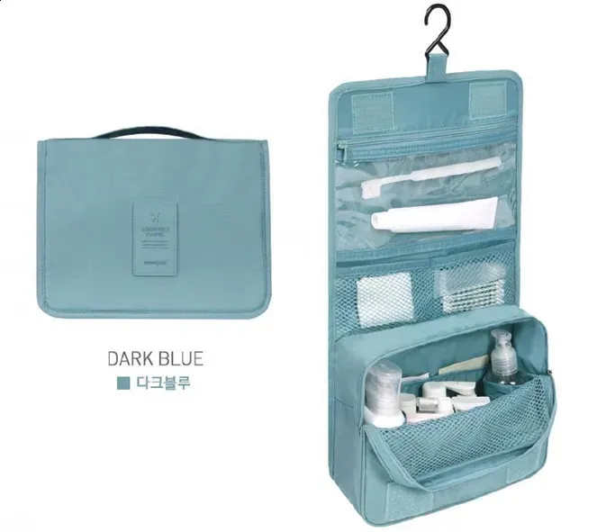 High Quality Women Makeup Bags Travel Cosmetic Toiletries Organizer Waterproof Storage Neceser Hanging Bathroom Wash Bag_voghion.com