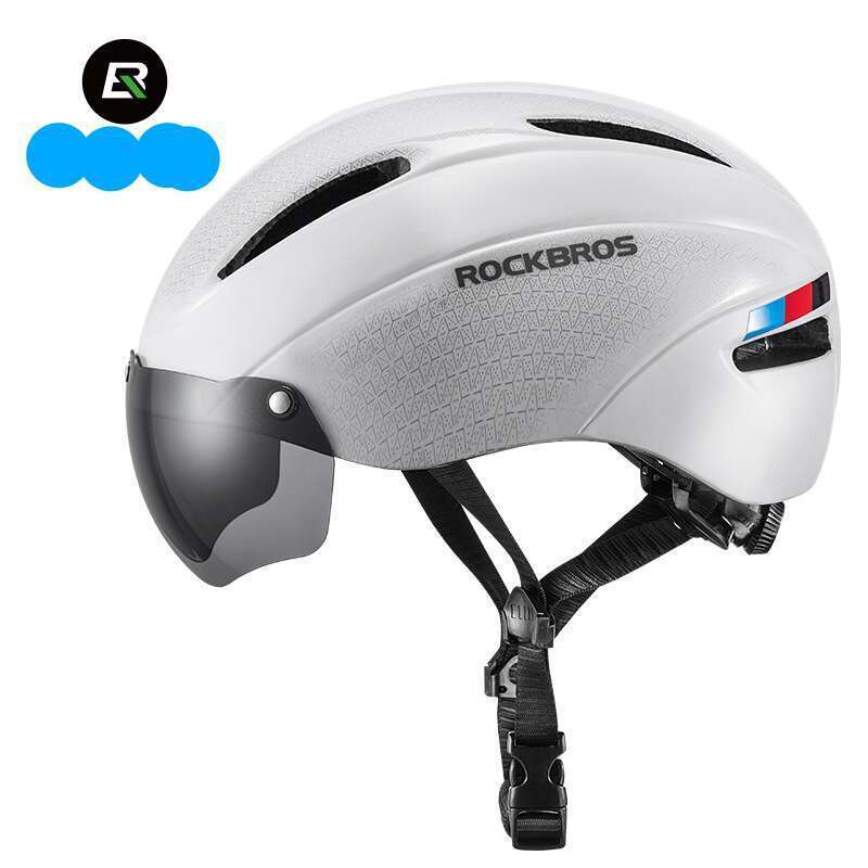 ROCKBROS Cycling Helmet, Road Mountain Bike, Male And Female Integrated Safety Hat_voghion.com