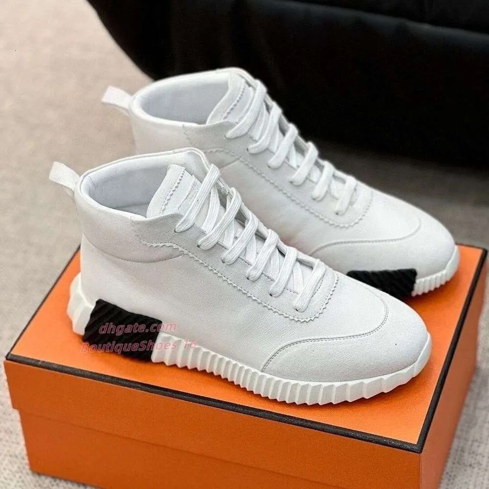 Scarpe da ginnastica da uomo, stile casual, in pelle e rete, con lacci, sportive, con suola in gomma, basse, stile street._voghion.com